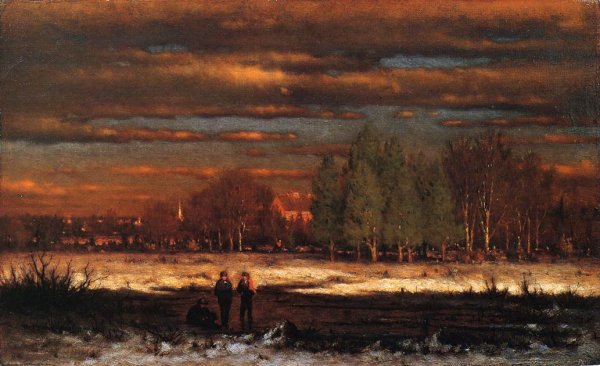 Winter Evening, Montclair