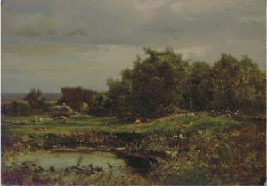 Landscape with Sheep 2